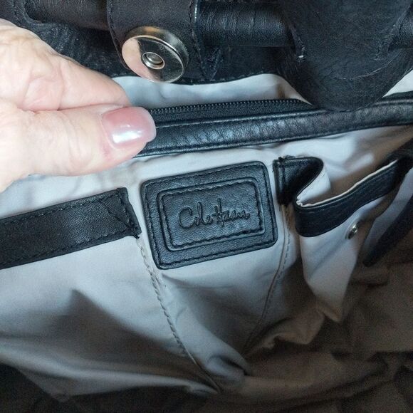 Cole Haan Village Pebbled Leather🖤 Handbag - Picture 6 of 15